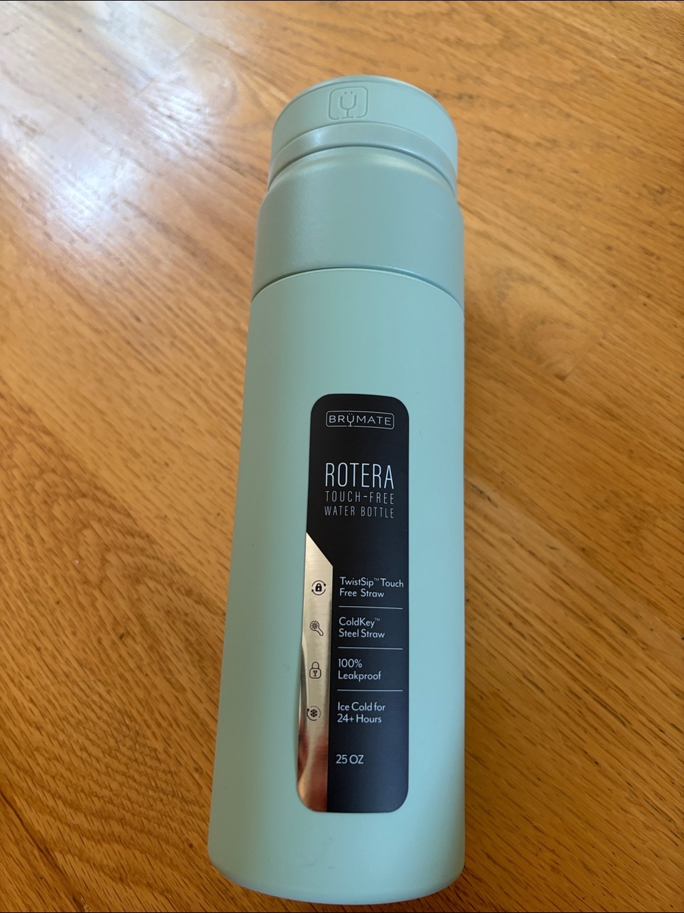 BrüMate Rotera Touch-Free Water Bottle – Sage